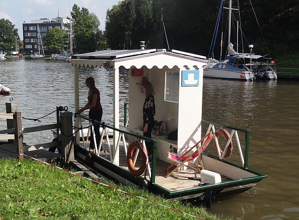 electrische veerpont op zonneënergie