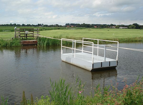 zelfbedienings touwveerpont